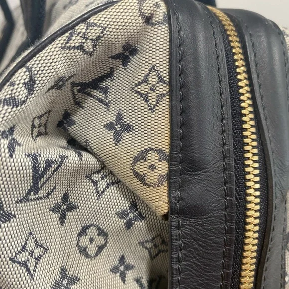Vintage Louis Vuitton Mini Monogram Josephine GM Navy - Picture 7 of 16